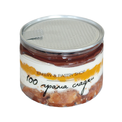 Крем маскарпоне с праскови
